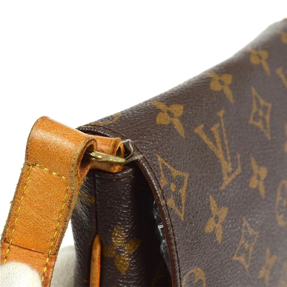(R648)) AUTHENTIC LOUIS VUITTON MUSETTE SALSA SHORT SHOULDER BAG MONOGRAM - Picture 4 of 7